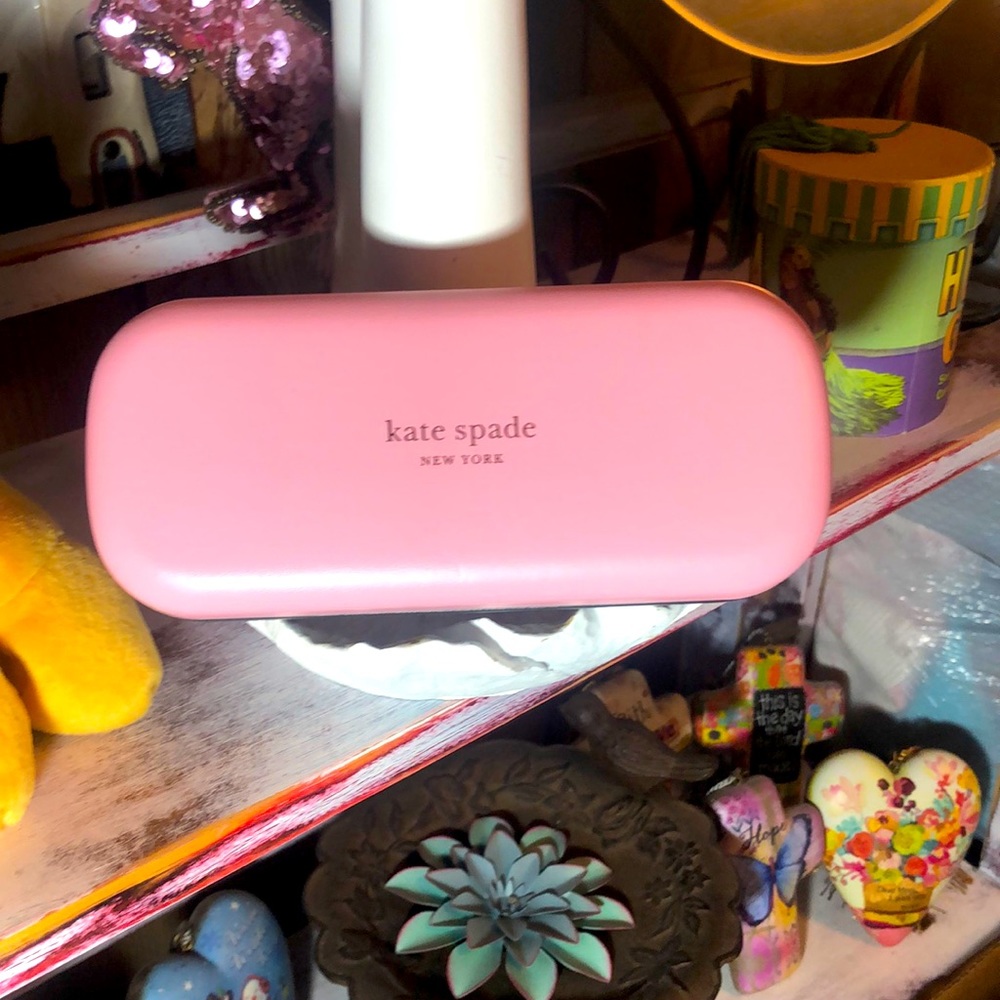Kate Spade Pink Eyeglass Case